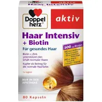 Queisser Pharma & Co. KG Doppelherz Haar Intensiv + Biotin, 80 PAC