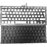 T-ProTek FRANÇAIS - Clavier sans éclairage pour Apple Macbook Air 13" A1369 Mid 2010