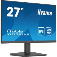 Iiyama Ecran 27'' Ultra Mince Dalle IPS 16:9 1ms 100Hz 250cd/m² 1920x1080 1xHDMI 1xDisplayPort Haut-parleurs 2 x 2W + écouteurs TCO