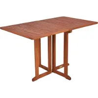 Garden Pleasure Table de balcon Baltimore 120 x 70 x 73 cm, pliante