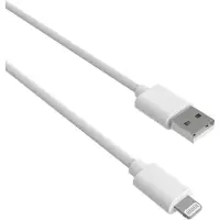 Jaym , Câble Lightning vers USB-A 2,4A Charge & synchronisation POP 1,5m, Blanc