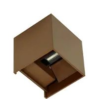 Beneito Faure Applique Led Corten Ip54 6,8W À Ailettes Orientables 4000K