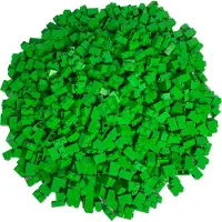 LEGO Briques 1x2 Vert - 3004 NOUVEAU Quantité 100x