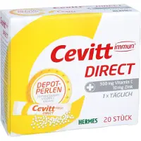 Hermes Arzneimittel GmbH Perles de dépôt Cevitt immun direct, 20 pcs. Sachet