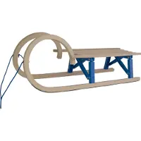 Powershot Luge escargot en bois pliable - 110 cm