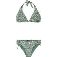 Protest Sugar Halter Bikini Vert S / C Femme