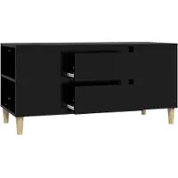 Sonstiges Meuble TV Noir 102x44,5x50 cm Bois d'ingénierie