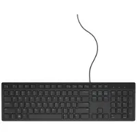 Dell Clavier KB216, taille standard (100 %), avec câble, connectique USB, disposition QWERTY, couleur noire