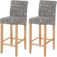 MCW Tabouret de bar -C33 (lot de 2)