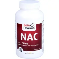 Zein Pharma - Germany GmbH Nac 750 mg N-acétyl-L-cystéine de haute qualité, 120 cps