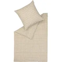 Schöner Wohnen Kollektion Collection SCHÖNER WOHNEN Linge de lit toute l'année JUST Sand 135 x 200 cm