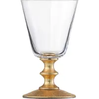Eisch Verre à vin blanc Gold Rush, verre à vin, verre en cristal, or, 210 ml, 74358620