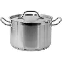 TRIZERATOP Casserole Moyenne Avec Couvercle Ss 24X16 7,2 L