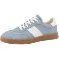 Tom Tailor Baskets basses bleu-gris / blanc