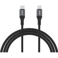 Dudao L3CC USB 2.0 USB-C kabel 60W 2 m sort
