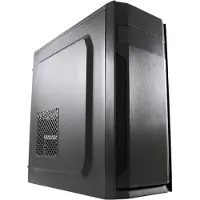 LC-Power LC Power 7036B - Tour - ATX - sans alimentation - noir - USB/audio