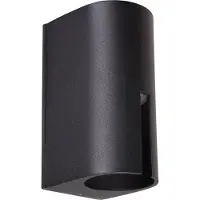 ITALUX Rovigo, applique d'extérieur moderne noire 603/BK-9