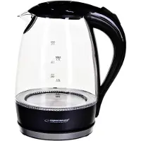 Esperanza Bouilloire électrique EKK011K 1,7 L, noire. Multicolore, 2200 W