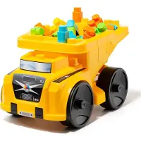 MOLTO Dump Truck With Blocks Truck 43x305x20 Cm Jaune Enfants