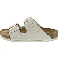 Birkenstock Arizona Soft Footbed Suede Leather Narrow Fit - Grau, 9