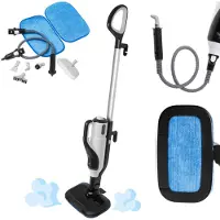 Adler Ad 7072 2 In 1 Steam Mop Argenté One Size / EU Plug 220V