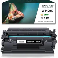 Evoke Toner pour HP W1490X avec CHIP W1490A 149A XL ️️ 4002dn 4002dne 4002dw MFP 4102dw 4102fdn ️
