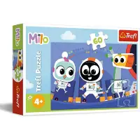 Trefl Puzzle 60 Czas Po Milo/Dea Planeta MILO 17398