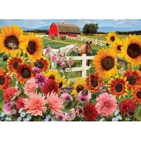 Cobble Hill Tournesol Ferme Puzzle 1000 Teile