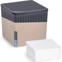 Wenko Déshumidificateur Mod. Cube Beige 500 g, déshumidificateur d'air