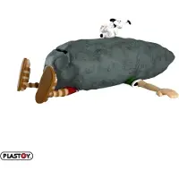 Plastoy Tirelire Romano Aplastado Por Menhir Asterix 8 Cm
