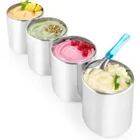 Hendi Pot à glace rond, , 7 L, Ø 200 x (H) 245 mm