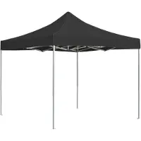 Syfax Tente de réception pliable Aluminium 2 x 2 m Anthracite