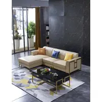 Xl Moebel Gmbh Luxe Design Canapé d'angle Rembourrage Assise Cuir Salon Paysage Italie