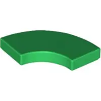 LEGO 2x2 carreaux coin rond 27925 - 100 pièces vert