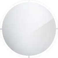 Nimco miroir LED 60 cm - diffuseur en verre acrylique ZP 24000R