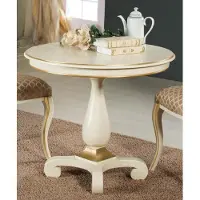 AEA Luxus Rund Tisch Massiv Holz Italien Esszimmer Tische Runde Möbel Esstisch