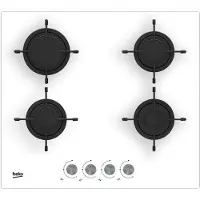 Beko Plaque de cuisson au gaz HILG64220SW