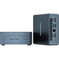 GEEKOM Mini PC IT12 Intel Core i5-12450H 12e génération, 16 Go de RAM et SSD de 512 Go, Windows 11 Pro, quadruple écran 8K, 2 ports USB 4.0, lecteur de carte SD, gaming