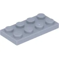 LEGO 50 pièces 3020 Plaques 2x4 Part Basic 50 Gris bleuté clair