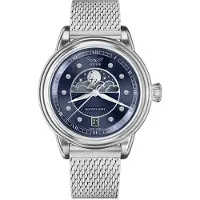 Aviator Damenuhr Douglas Moonflight Blue Diamonds Limited Edition Ladies' -V.1.33.0.379.5