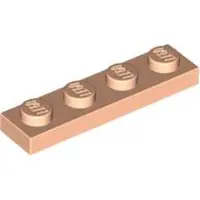 LEGO 1x4 planche 3710 - 100 pièces Nougat clair