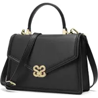 Sonstiges Sac à main en cuir pour femme Sac à bandoulière Crossbody Bag Noir