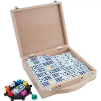 Coppens Mexican Train Double 12 caisse en bois
