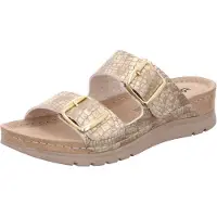 Rohde Chaussures de plage Catiolica pour femmes, couleur or, style décontracté