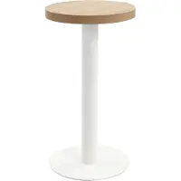 Prolenta Maison Exclusive - Table de bistrot marron clair 40 cm en MDF