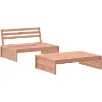 vidaXL Ensemble salon de jardin 2 pièces bois massif douglas