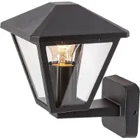 Rabalux Luminaire de façade noir Paravento Up pour ampoule E27 7146
