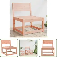 The Living Store Canapé de jardin en bois massif Douglas