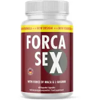 Glory Products OÜ Forca Sex Capsules - pour plus de passion à deux - combinaison d'ingrédients naturels - 60 capsules