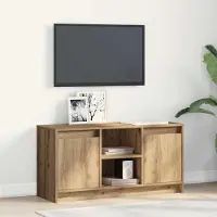 Prolenta Maison Exclusive - Meubles TV, dimensions 100 x 34 x 50 cm, en bois stratifié, couleur marron